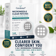 Curalona® 2-in-1 Microneedle & Hydrocolloid Patch