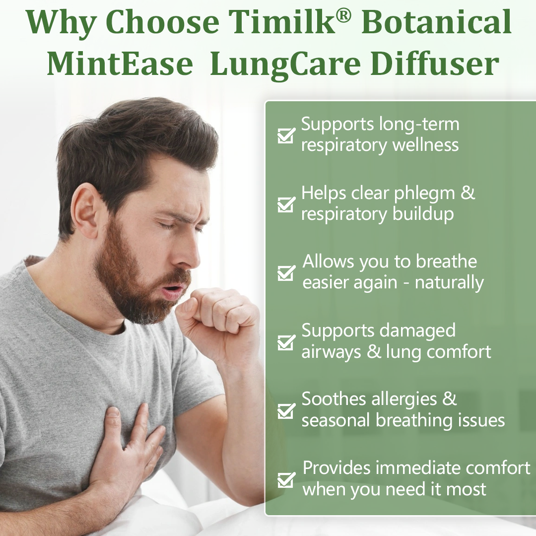 Timilk® Botanical MintEase LungCare Diffuser