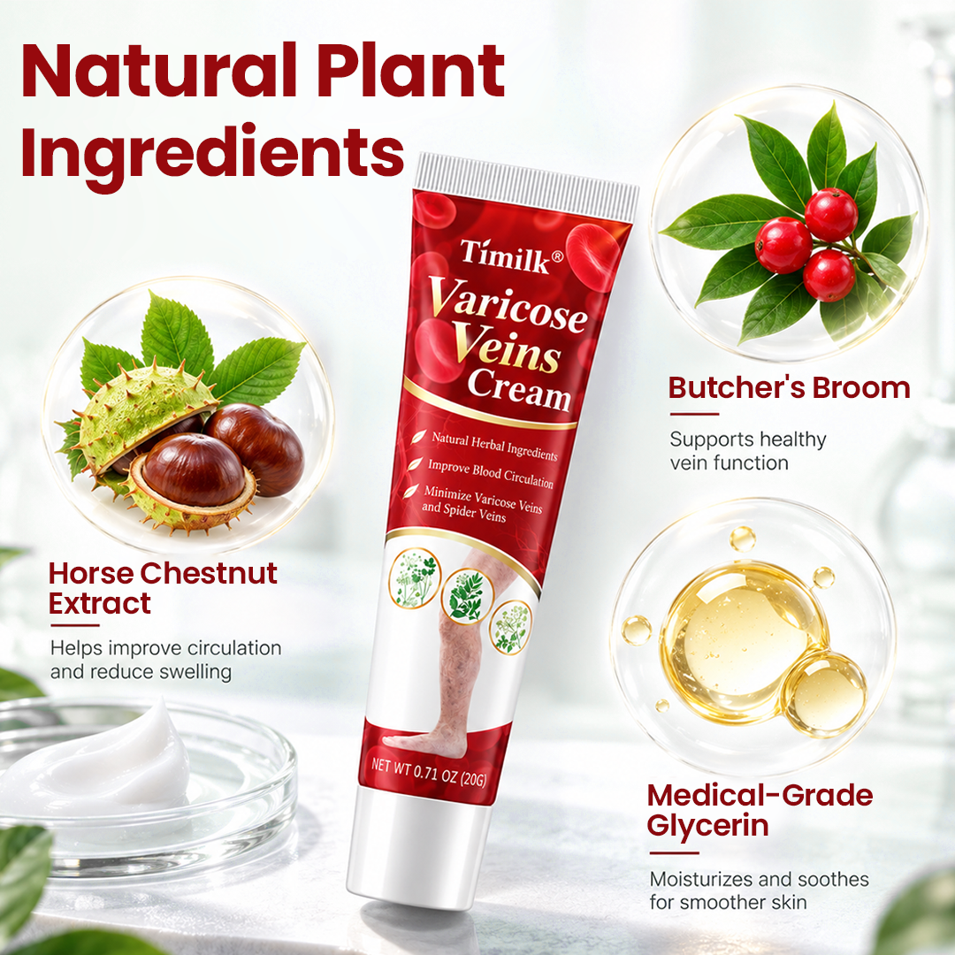 Timilk® Varicose & Spider Vein Relief Cream