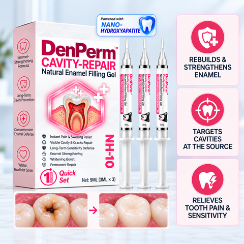 DenPerm® Cavity-Repair Natural Enamel Filling Gel