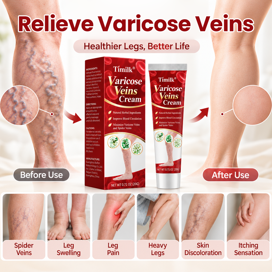 Timilk® Varicose & Spider Vein Relief Cream