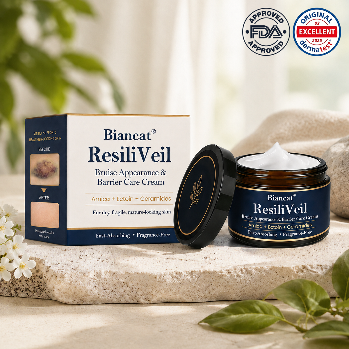 Biancat® ResiliVeil Bruise Appearance Barrier Care Cream