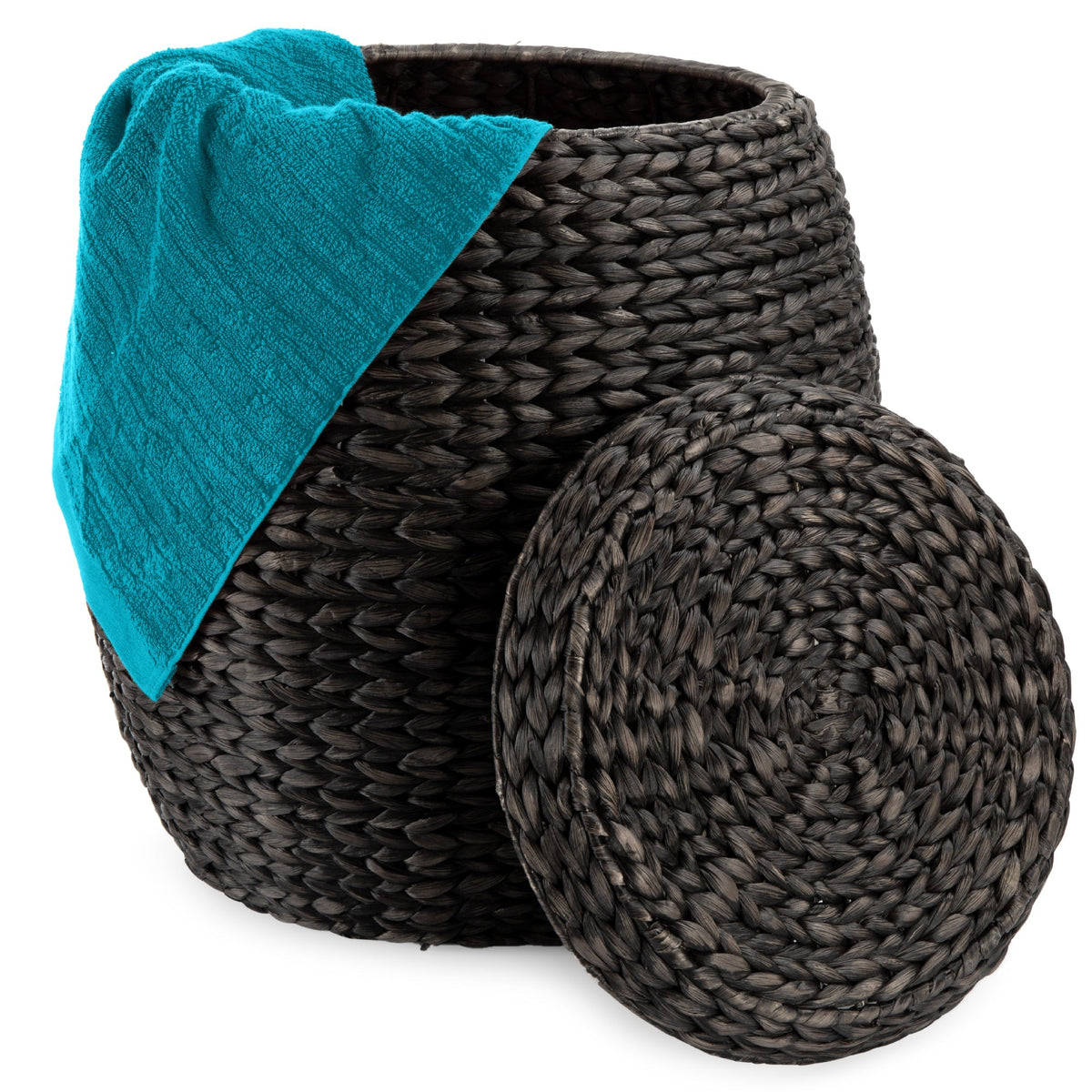 Multipurpose Hyacinth Storage Tote Basket