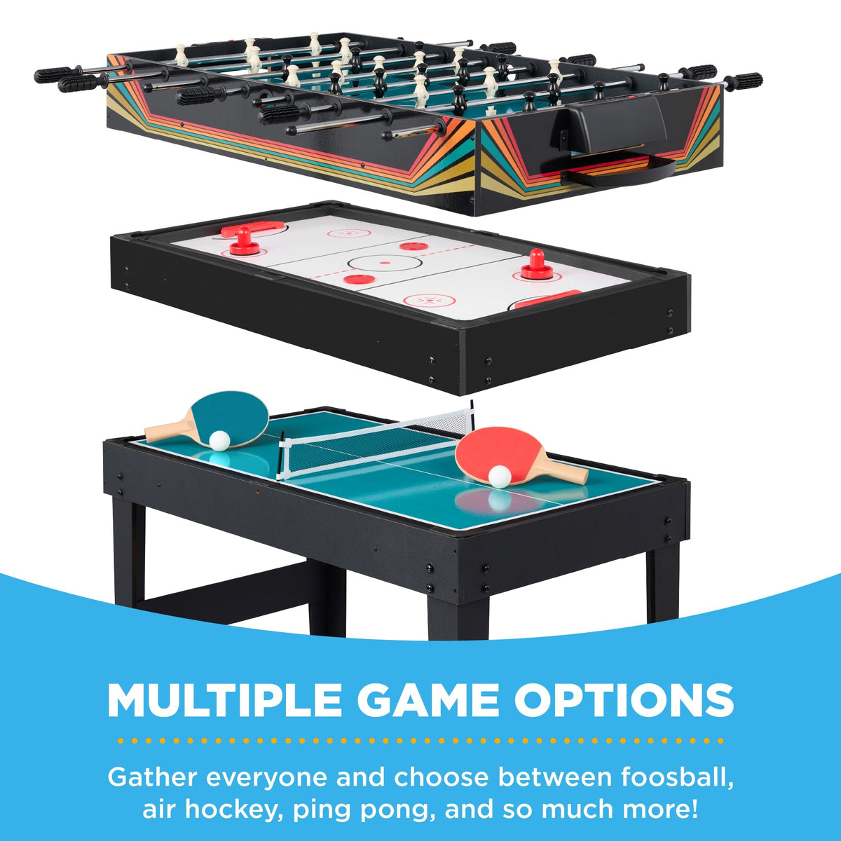 10-in-1 Combo Game Table Set
