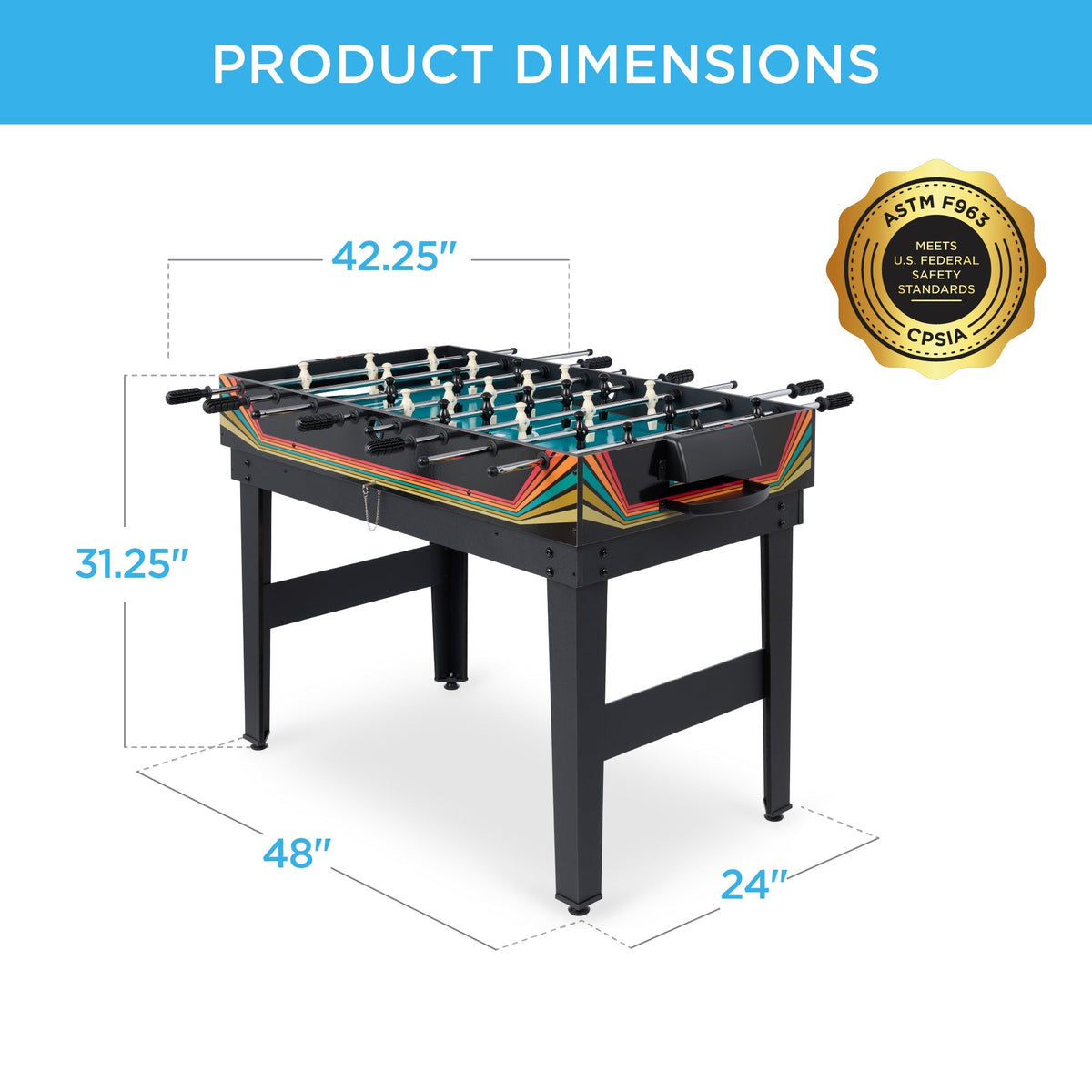 10-in-1 Combo Game Table Set