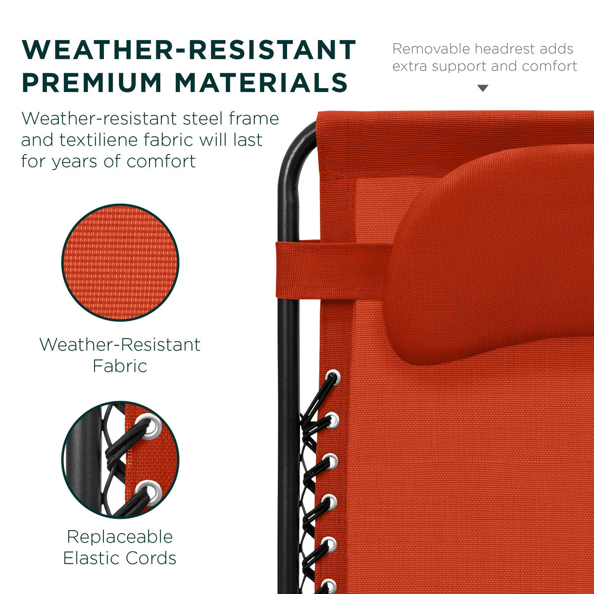 Oversized Reclining Zero Gravity Chair Lounger w/ Cup Holder, Pillow