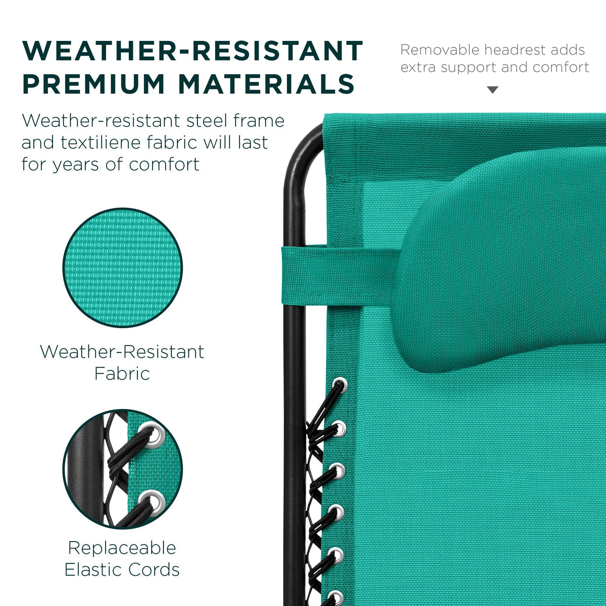 Oversized Reclining Zero Gravity Chair Lounger w/ Cup Holder, Pillow